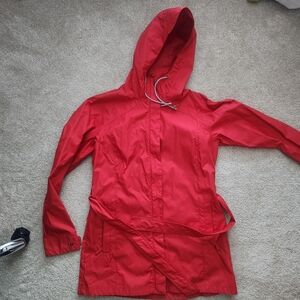 Columbia Redish Pink Raincoat